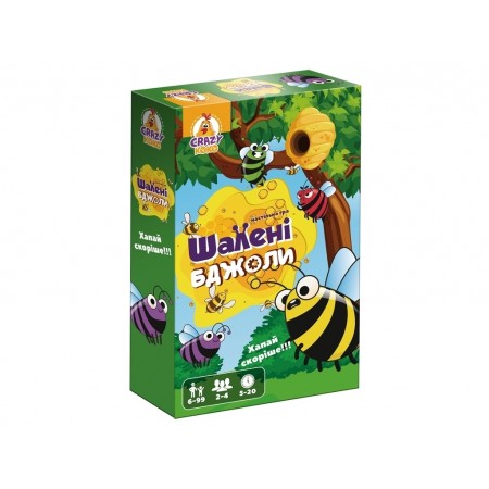Игра настольная развлекательная, Безумные пчелы, Vladi Toys VT8077-06 Игра настольная развлекательная, Безумные пчелы, Vladi Toys VT8077-06