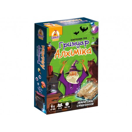 Игра настольная развлекательная, Гримуар Алхимика, Vladi Toys VT8077-08 Игра настольная развлекательная, Гримуар Алхимика, Vladi Toys VT8077-08