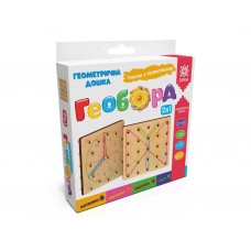 Деревянная развивающая игра Геоборд, ZIRKA 523573