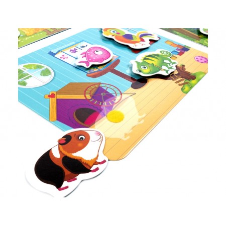 Гра з липучками Хто де живе? Vladi Toys VT1302-26