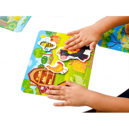 Гра з липучками Хто де живе? Vladi Toys VT1302-26