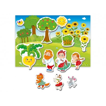 Магнитный театр Академия развития Репка, Vladi Toys VT3206-29