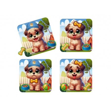 Игра магнитная развивающая Эмоции Песика, Vladi Toys, VT3220-04 Игра магнитная развивающая Эмоции Песика, Vladi Toys, VT3220-04