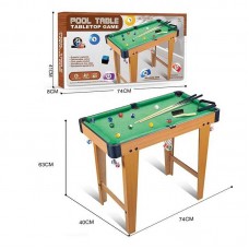 Детский бильярд BabyToys 2771, 74х40 см, 16 шаров