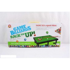 Настольный бильярд BabyToys 3044 с 16 шарами 47х26 см