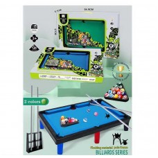 Настольный бильярд BabyToys A 9904, 6 лунок, 2 кия