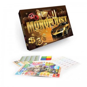  Економічна настільна гра "Мonopolist" SPG08-02-U УКР "Danko Toys"