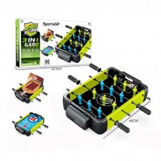 Настольная игра 3в1 футбол баскетбол керлинг BabyToys 960-3 Настольная игра 3в1 футбол баскетбол керлинг BabyToys 960-3