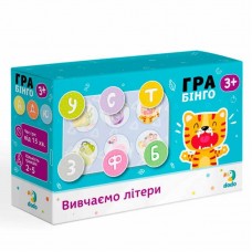 Игра Бинго Dodo 300197 буквы 5 карточек 30 фишек Игра Бинго Dodo 300197 буквы 5 карточек 30 фишек