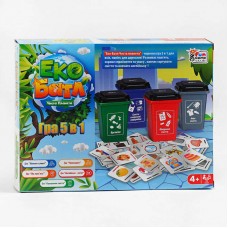 Настольная игра Еко Батл 4FUN Game Club 5 вариантов для детей