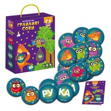 Настольная игра Vladi Toys Бачу слово Грайливые совы VT 8033-08
