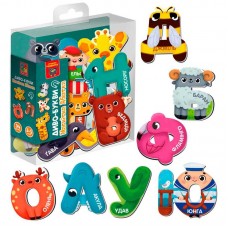  Гра розвиваюча магнітна "Диво-букви. Абетка" укр - VT5411-18 "Vladi Toys"