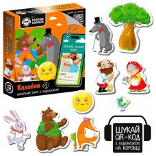 Магнитный театр Vladi Toys Колобок с аудиокнигой для детей