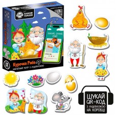 Магнитный театр Vladi Toys с аудиокнигой Курочка Ряба 3206-39