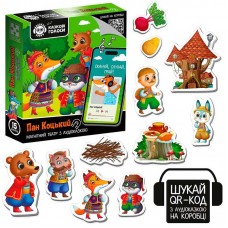 Магнитный театр Vladi Toys Пан Коцский с аудиокнигой от 2 лет