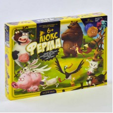 Настольная игра Ферма люкс Danko Toys с фишками и кубиками Настольная игра Ферма люкс Danko Toys с фишками и кубиками
