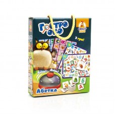  Гра зі дзвоником "Гостре око. Абетка" VT8010-14 укр "Vladi Toys", в коробці