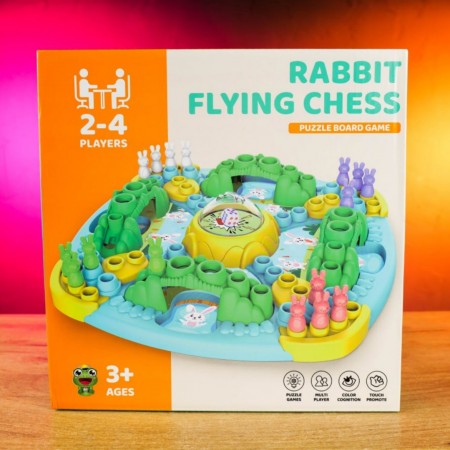 Настольная игра-ходилка BabyToys 595-24 с фигурками зайчиков
