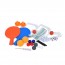 Настольная игра 5в1 BabyToys 961-5 на штангах для детей