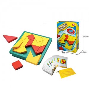 Игра XS977-54 Танграм, игровое поле, фигурки, карточки