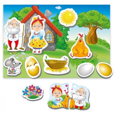 Гра настільна Vladi Toys магнітний театр Академія розвитку "Курочка Ряба" VT3206-31 Комплектація: 13 магнітів, декорація+казка.

Вік: 3-6 років.

Розмір: 185 x 45 x 190 мм