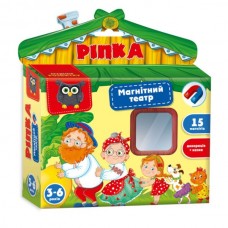 Игра настольная Vladi Toys магнитный театр Академия развития "Репка" VT3206-29 Количество: 3-6 раз.
Размер: 185 х 45 х 190 мм.