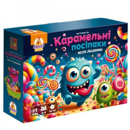 Гра настільна Vladi Toys маршрутна. Карамельні посіпаки VT8055-45 (укр) Вік: 7- 99 років.
27 x 6 x 20см
Комплектація: гральне поле, 4 монстрики, 24 цукерки, 4 підставки, гральний кубик, правила гри. Гра настільна Vladi Toys маршрутна. Карамельні посіпаки VT8055-45 (укр) Вік: 7- 99 років.
27 x 6 x 20см
Комплектація: гральне поле, 4 монстрики, 24 цукерки, 4 підставки, гральний кубик, правила гри.