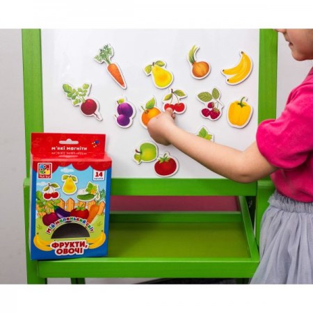 Гра настільна Vladi Toys "Мій маленький світ "Фрукти,Овочі" VT3106-11 Набір містить: 14 магнітів, інструкцію.
Вік: 3-5 років.
Розмір: 130 x 70 x 210 мм Гра настільна Vladi Toys "Мій маленький світ "Фрукти,Овочі" VT3106-11 Набір містить: 14 магнітів, інструкцію.
Вік: 3-5 років.
Розмір: 130 x 70 x 210 мм
