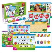 Игра развивающая Vladi Toys карты пиши-стирай "Панда" VT5010-42 Игра развивающая Vladi Toys карты пиши-стирай "Панда" VT5010-42