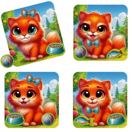 Игра развивающая Vladi Toys магнитная "Эмоции Котята" VT3220-05 (укр) Возраст: 3 - 5 лет
Комплектация: 11 магнитов,
160 x 5 x 195 мм Игра развивающая Vladi Toys магнитная "Эмоции Котята" VT3220-05 (укр) Возраст: 3 - 5 лет
Комплектация: 11 магнитов,
160 x 5 x 195 мм