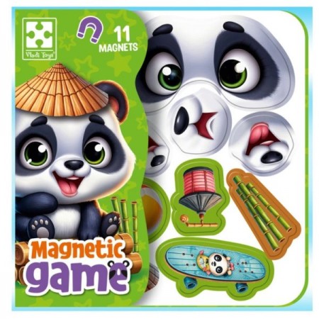 Игра развивающая Vladi Toys магнитная "Эмоции Пандочки" VT3220-06 (укр) Возраст: 3 - 5 лет
Комплектация: 11 магнитов,
160 x 5 x 195 мм Игра развивающая Vladi Toys магнитная "Эмоции Пандочки" VT3220-06 (укр) Возраст: 3 - 5 лет
Комплектация: 11 магнитов,
160 x 5 x 195 мм