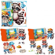 Гра розвиваюча Vladi Toys з липучками "Єнотик" VT1320-02 Гра розвиваюча Vladi Toys з липучками "Єнотик" VT1320-02