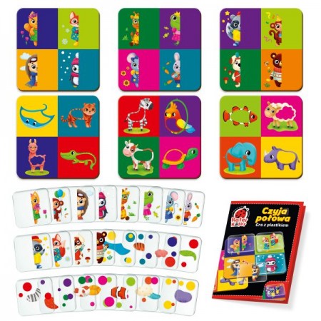 Игра развивающая Vladi Toys с пластиковыми картами. Чья половинка? VT1302-30 Возраст: 3-6 лет.
Размер: 225 x 35 x 185 мм.
Комплектация: 6 игровых полей, 24 пластиковых карточки, правила игры. Игра развивающая Vladi Toys с пластиковыми картами. Чья половинка? VT1302-30 Возраст: 3-6 лет.
Размер: 225 x 35 x 185 мм.
Комплектация: 6 игровых полей, 24 пластиковых карточки, правила игры.