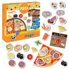 Магнитная игра Magdum Pizza ML4031-27 с 48 магнитами для детей
