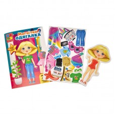 Магнитная игра Vladi Toys Trendy girl для девочек от 2 лет