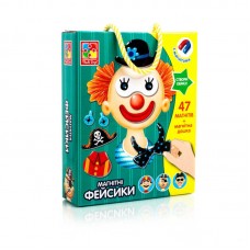 Магнитная игра Фейсики Vladi Toys VT3702-15 от 2 лет Магнитная игра Фейсики Vladi Toys VT3702-15 от 2 лет