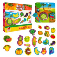 Магнитный набор овощи и фрукты Vladi Toys RK2090-06