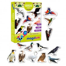 Набор магнитов Magdum Birds Photo ML4031-30 для детей