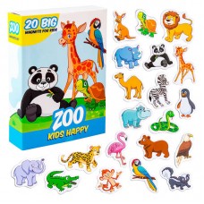 Набор магнитов Magdum Kids Happy Zoo ML4031-01 для детей