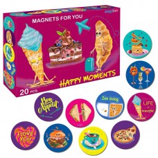 Набір магнітів Magdum ML4031-53 Happy moments 20 штук Набір магнітів Magdum ML4031-53 Happy moments 20 штук