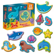 Набор магнитов Морские животные Vladi Toys VT 3106-27