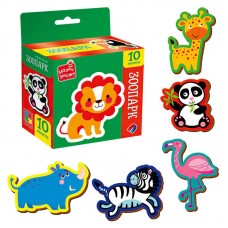Магнитный набор Vladi Toys Зоопарк VT3106-39 для детей