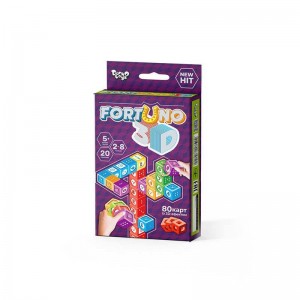  Настільна гра "Fortuno 3D" G-F3D-01-01U УКР. "Danko Toys"