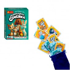 Настольная игра Ранок Незвичайная семейка 60 карт для детей