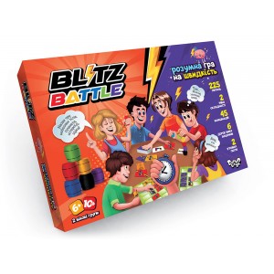 Настольная развлекательная игра "Blitz Battle" укр.