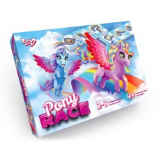 Настольная развлекательная игра Pony Race Danko Toys для девочек