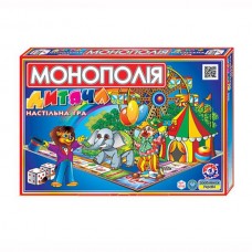 Настольная экономическая игра Детская Монополия ТехноК 0755 Настольная экономическая игра Детская Монополия ТехноК 0755