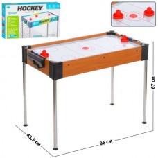 Настольная игра 2558 аэрохоккей, деревянный, на ножках(металл), 86-43,5-в67см, игровое поле 77-39см, 2 ручки, шайба, на бат-ке, в кор-ке Настольная игра 2558 аэрохоккей, деревянный, на ножках(металл), 86-43,5-в67см, игровое поле 77-39см, 2 ручки, шайба, на бат-ке, в кор-ке