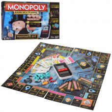 Настольная игра 4007 Монополия, игровое поле, терминал-звук,свет, кредитн карты,фишки,на бат-ке,в кор-ке