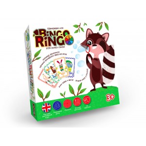 Настольная игра "Bingo Ringo" рос/англ